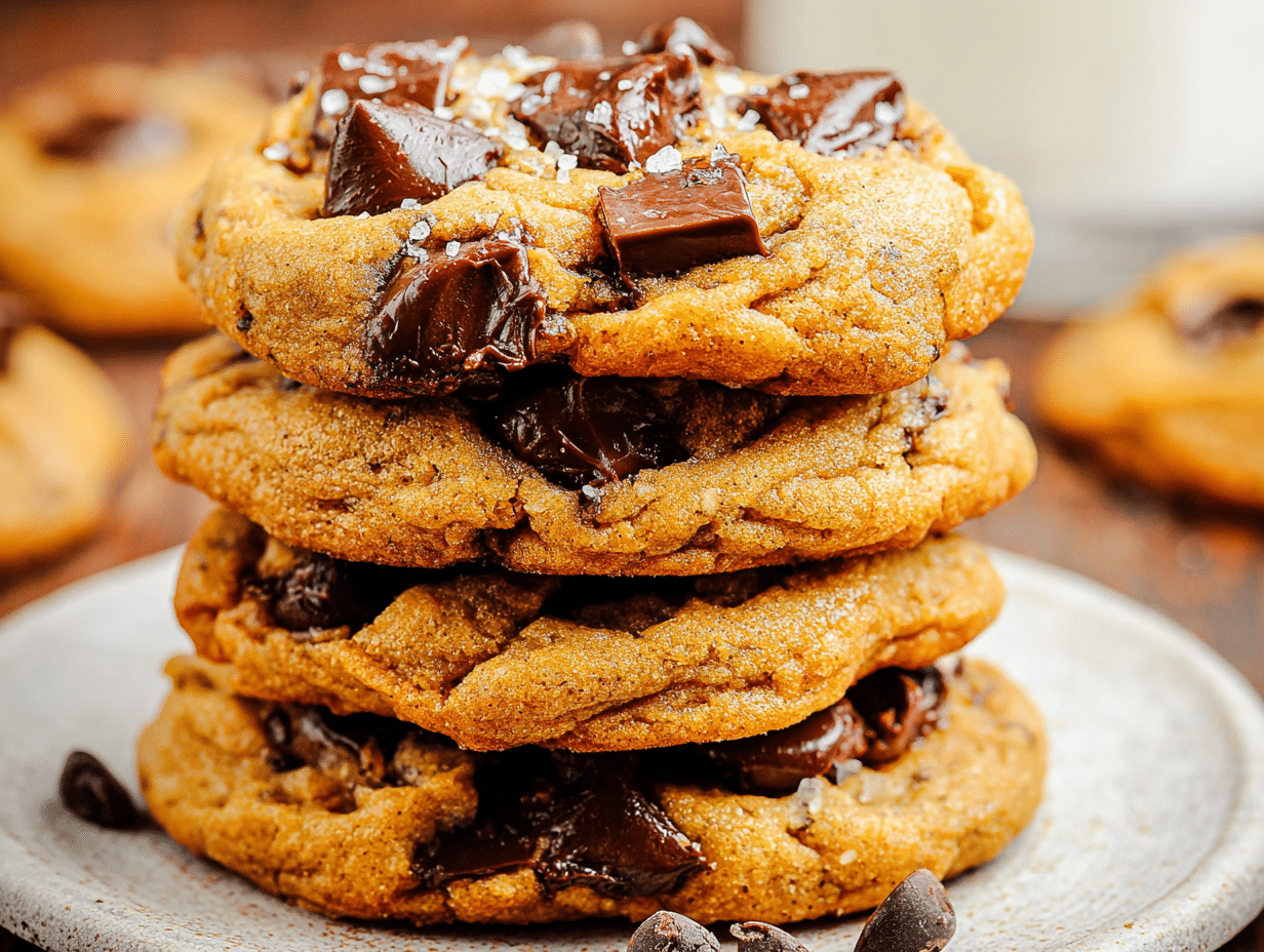 Gluten-Free Brown Butter Banana Chocolate Chip Cookies