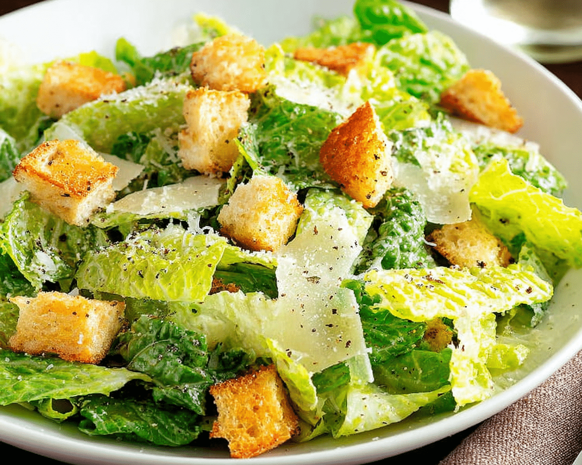 Gluten-Free Caesar Salad For Spring