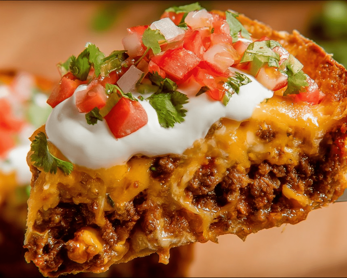 Gluten-Free Cast Iron Taco Pie For Spring