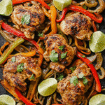 Gluten-Free Chicken Thigh Fajitas For Spring
