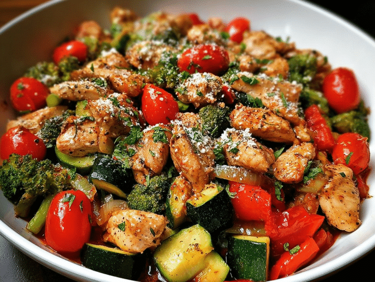 Gluten-Free Chicken and Veggie Skillet