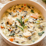 Gluten-Free Chicken and Wild Rice Soup For Spring Dinner