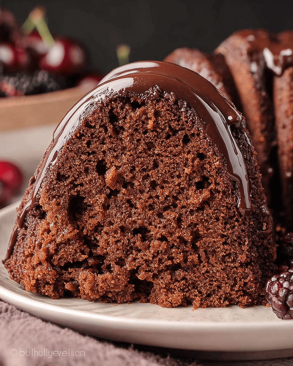 Gluten-Free Chocolate Cream Cheese Pound Cake