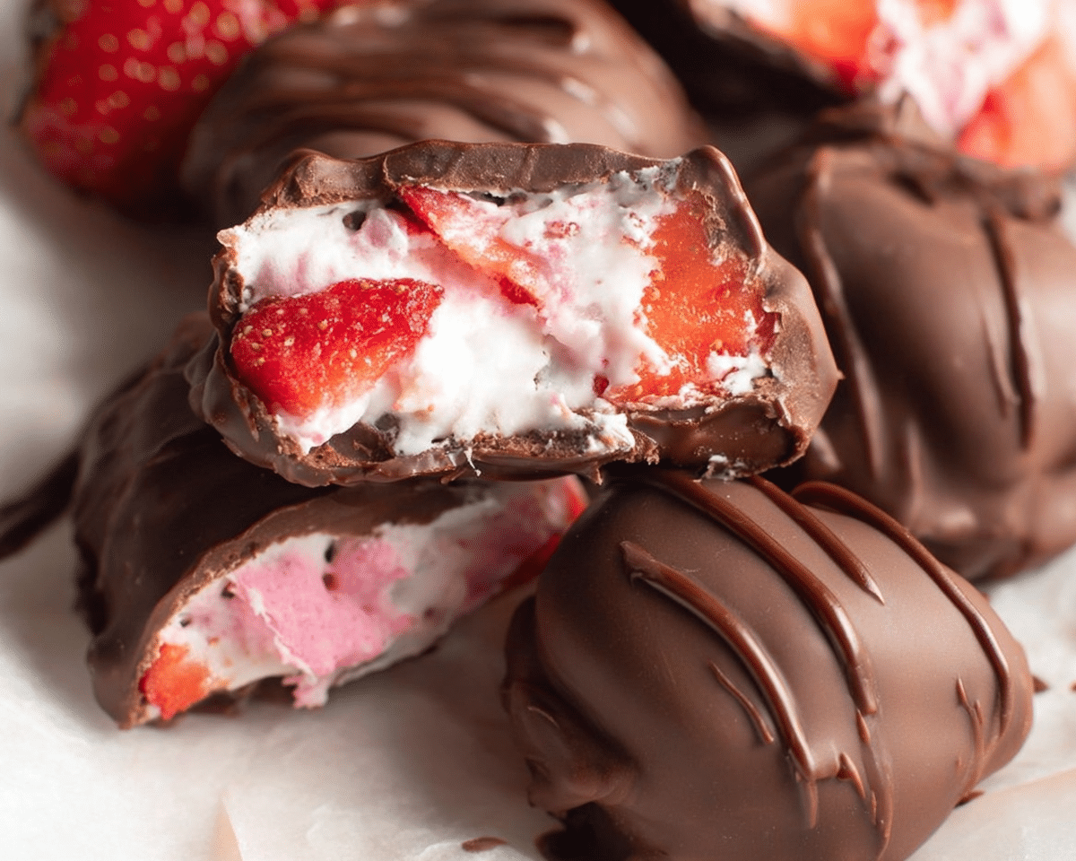 Gluten-Free Chocolate Greek Yogurt Bites For Spring