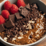 Gluten-Free Chocolate Oatmeal For Spring