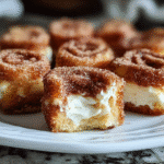 Gluten-Free Churro Cheesecake Bites