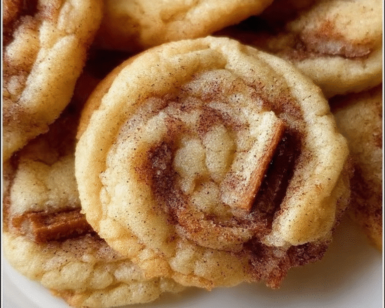 Gluten-Free Cinnamon Roll Sugar Cookies