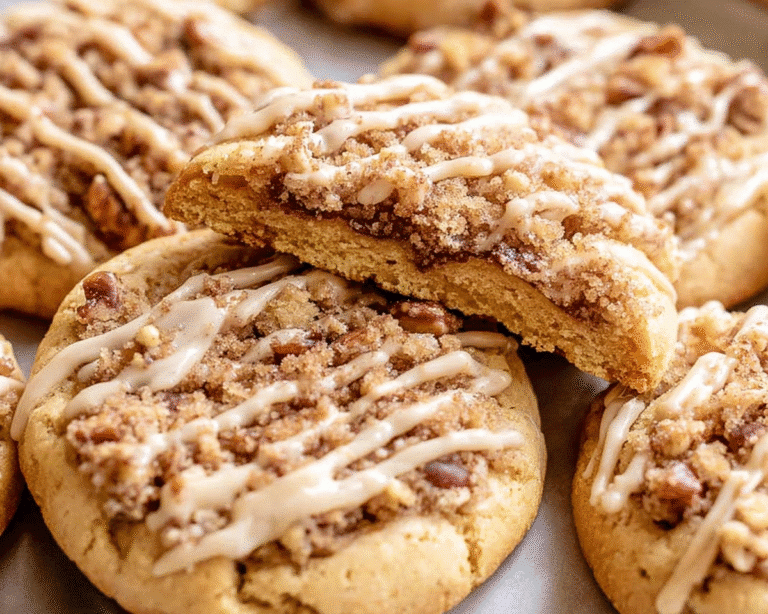 Gluten-Free Coffee Cake Cookies For Spring Desserts