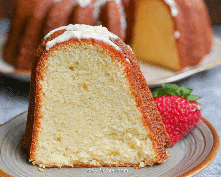 Gluten-Free Cream Cheese Pound Cake For Spring Desserts