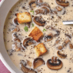 Gluten-Free Cream of Mushroom Soup For Spring Dinner