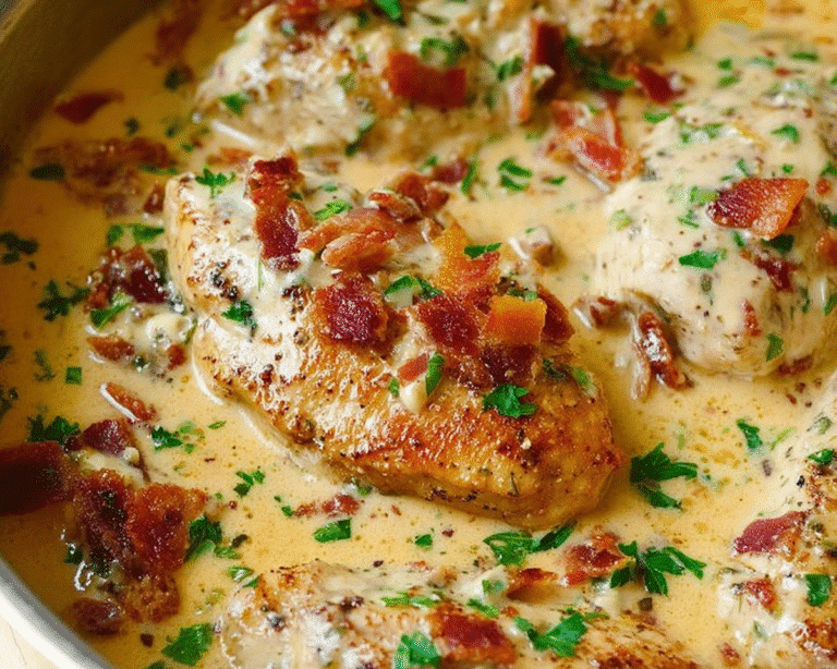 Gluten-Free Creamy Asiago Chicken