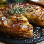 Gluten-Free Crispy Balsamic Thyme Potato Torte