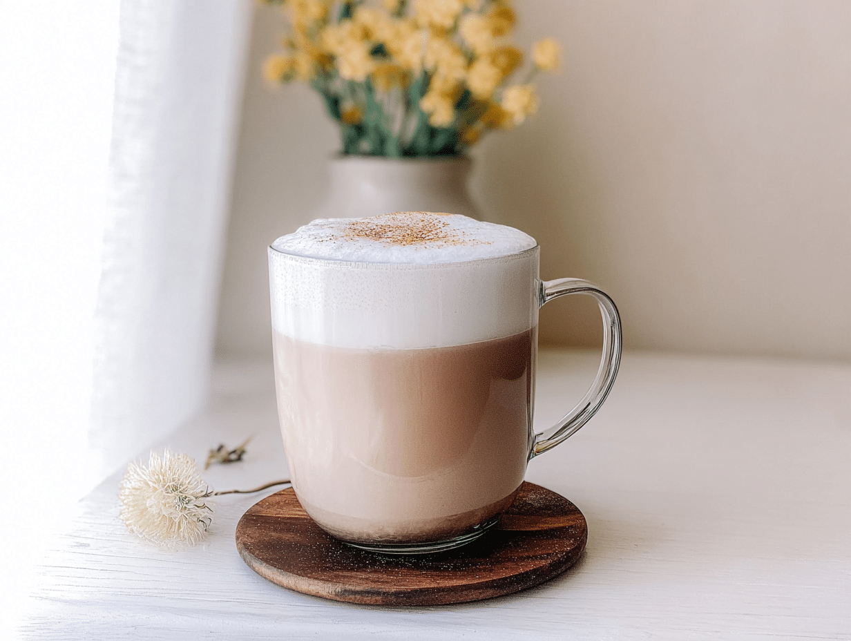 Gluten-Free Dandelion Root Tea Latte
