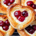 Gluten-Free Danish Pastries with Cream Cheese and Cherries