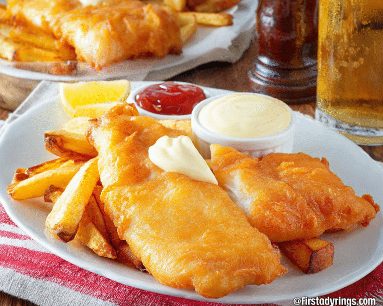 Gluten-Free Fish and Chips For St Patrick's Day