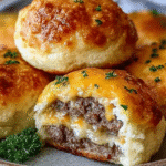 Gluten-Free Garlic Parmesan Cheeseburger Bombs For Spring Dinner