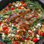 Gluten-Free Greek Chicken with Lemon Rice For Spring Dinner