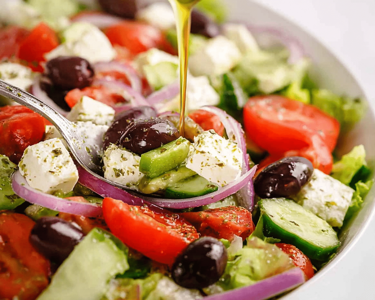 Gluten-Free Greek Salad For Spring