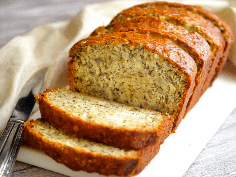 Gluten-Free Greek Yogurt Banana Bread