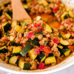 Gluten-Free Ground Turkey and Zucchini Skillet For Spring Dinner
