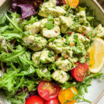 Gluten-Free Healthy & Easy Pesto Chicken Salad