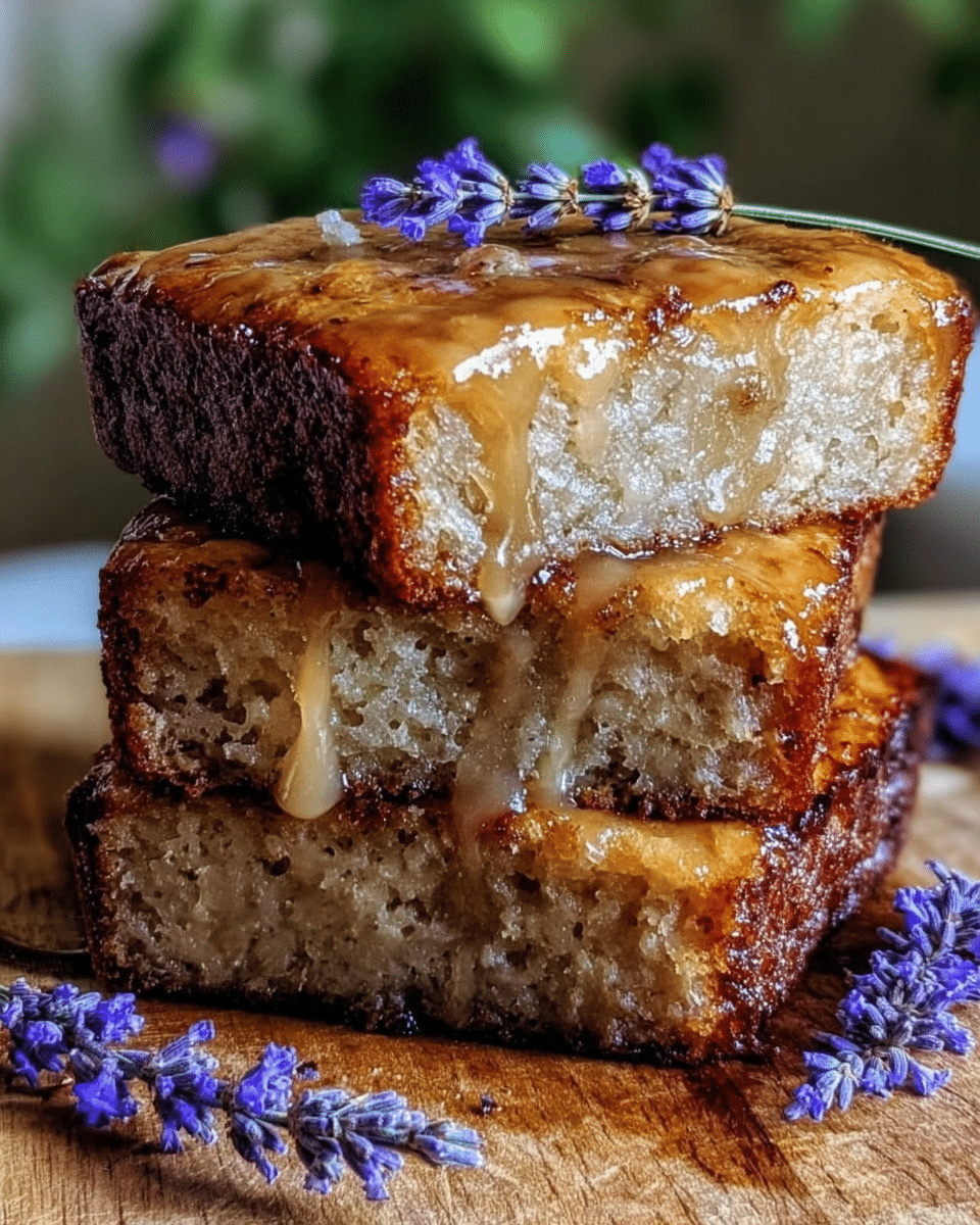 Gluten-Free Heavenly Lavender Banana Bread
