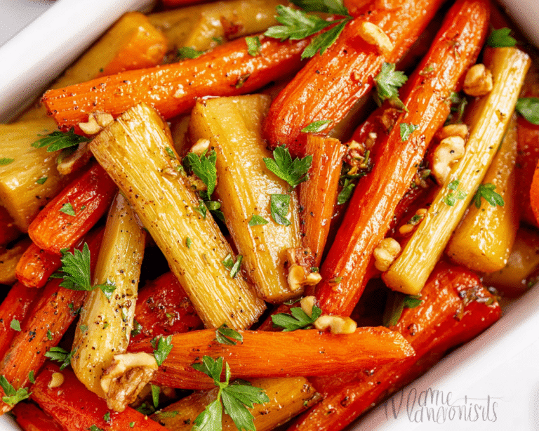 Gluten-Free Honey-Glazed Carrots and Parsnips For St Patrick's Day