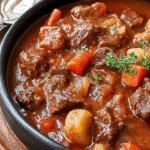 Gluten-Free Irish Beef and Guinness Stew For St Patrick's Day