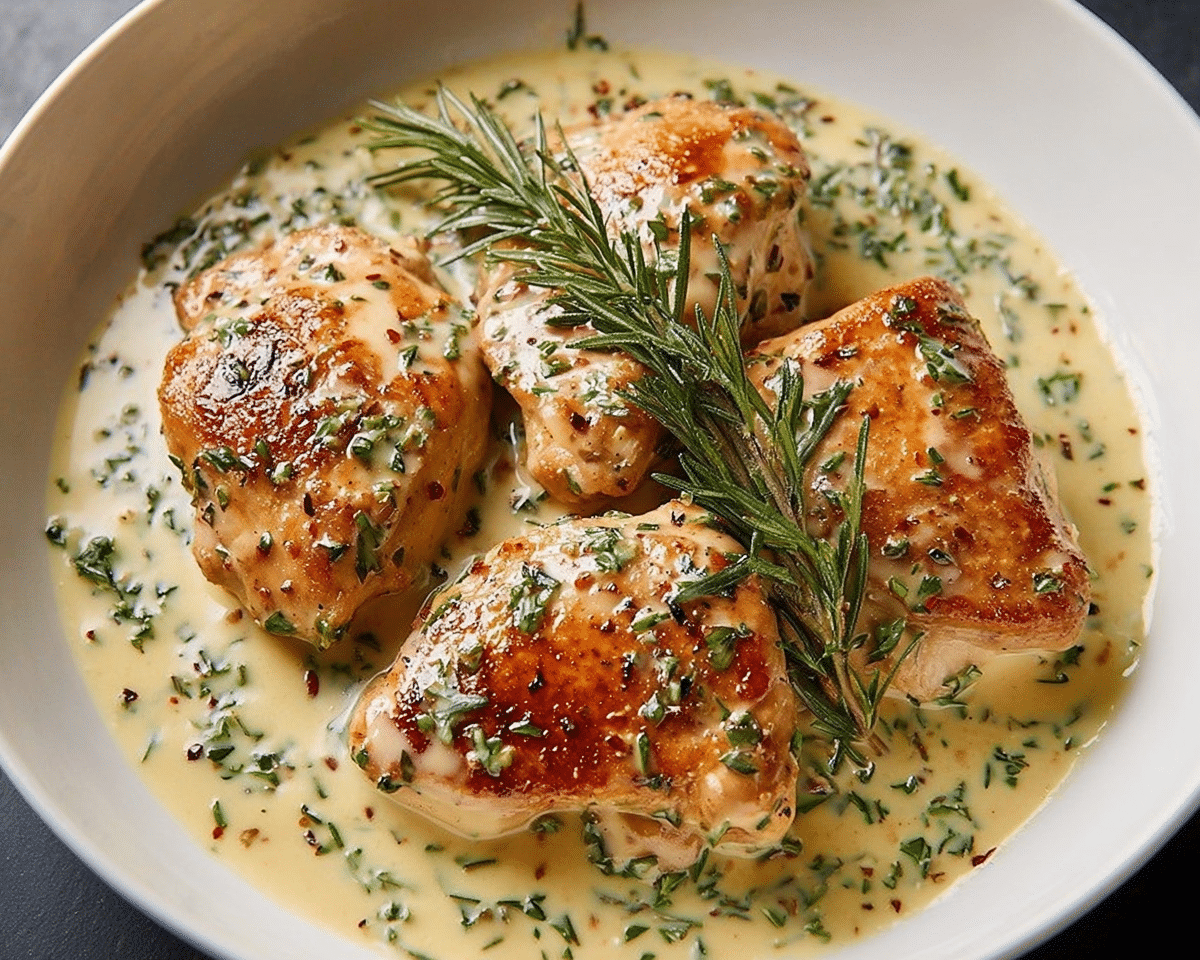 Gluten-Free Irish Cream Chicken For St Patrick's Day