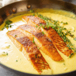 Gluten-Free Irish Salmon with Mustard Sauce For St Patrick's Day