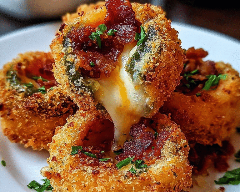 Gluten-Free Jalapeño Popper Stuffed Onion Rings