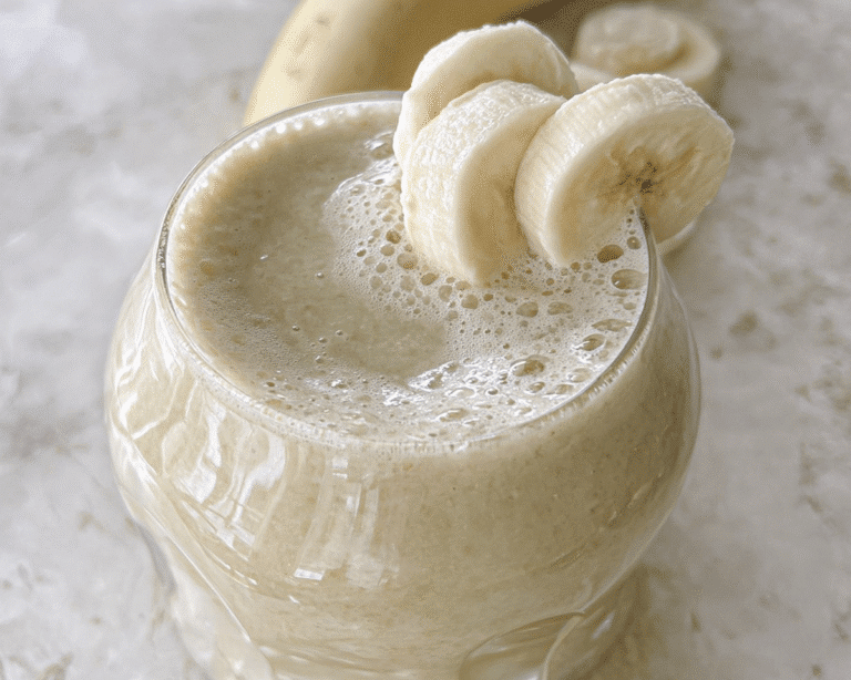 Gluten-Free Korean Banana Milk For Spring Desserts