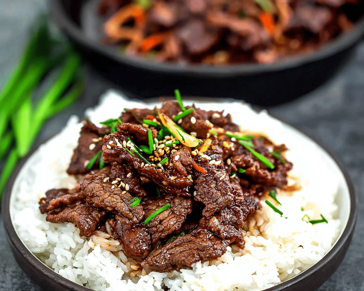 Gluten-Free Korean Beef Bulgogi For Spring