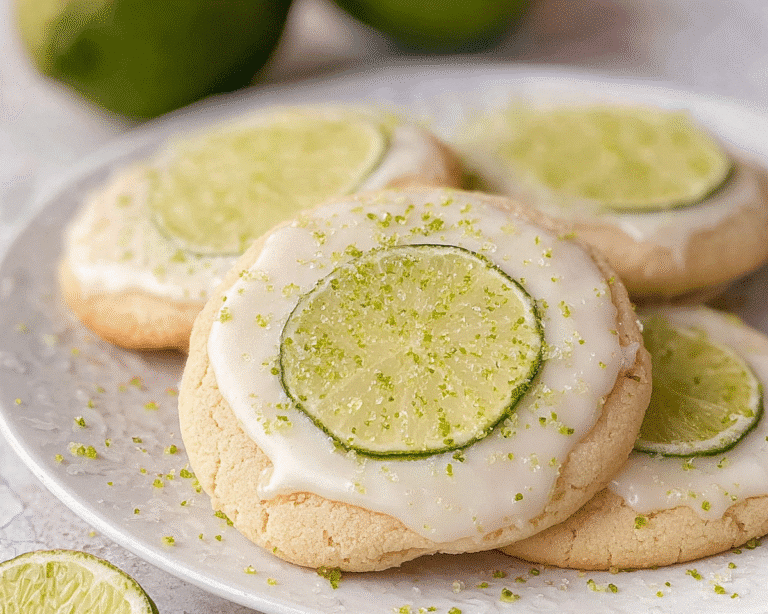 Gluten-Free LIME SUGAR COOKIES For Spring Desserts