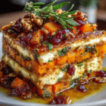 Gluten-Free Layered Sweet Potato Butternut Squash Carrot Lasagna For Spring Dinner