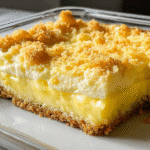 Gluten-Free Lemon Cream Cheese Dump Cake For Spring Desserts
