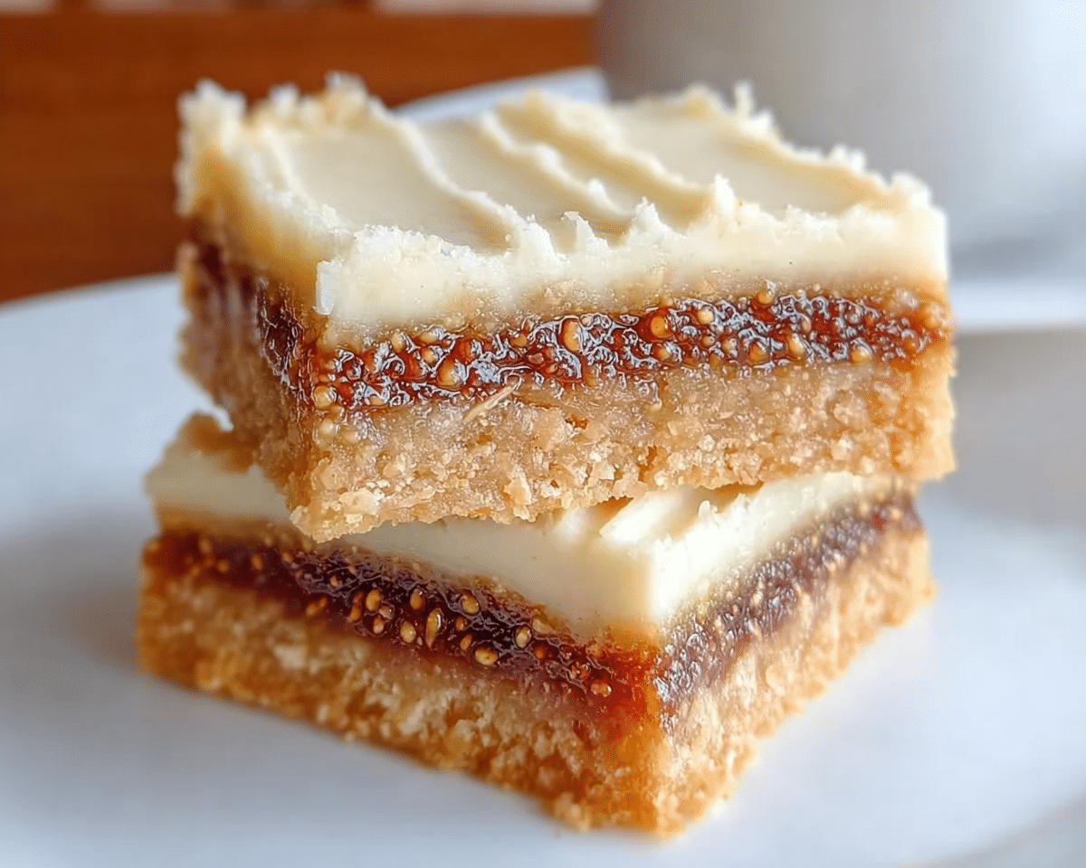 Gluten-Free Lemon Fig and Cream Cheese Bars For Spring Desserts