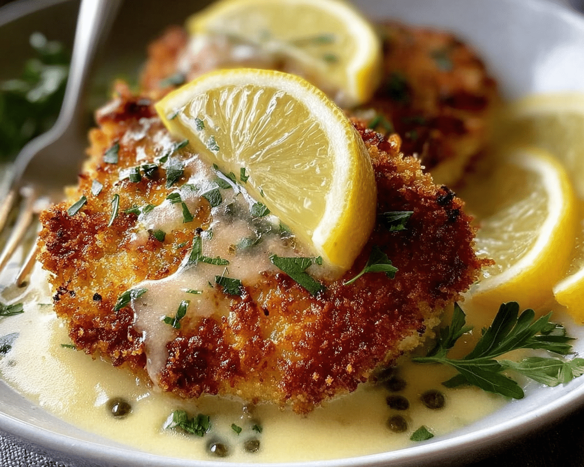 Gluten-Free Lemon Pecorino Crusted Chicken For Spring Dinner