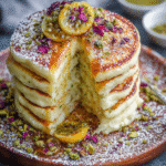 Gluten-Free Lemon Ricotta Syrian Pancakes For Spring