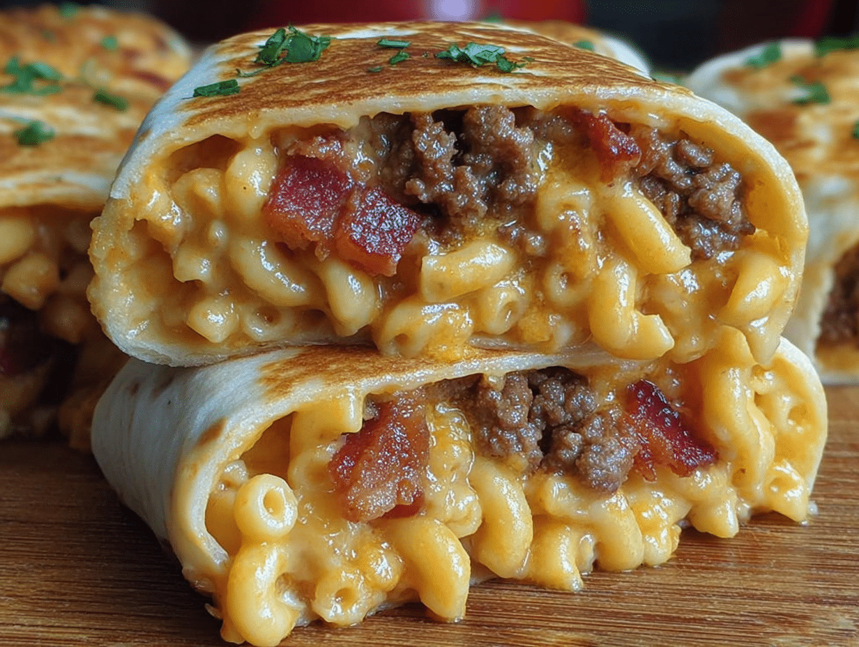 Gluten-Free Mac Cheese Bacon Burger Rolls