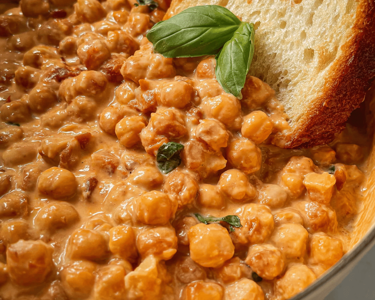 Gluten-Free Marry Me Chickpeas For Spring Dinner