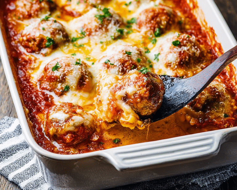 Gluten-Free Meatball Ravioli Casserole For Spring