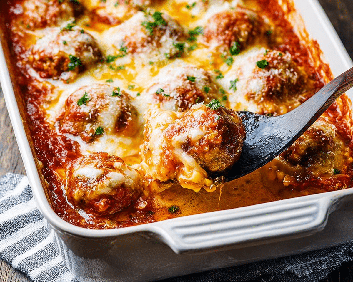Gluten-Free Meatball Ravioli Casserole For Spring