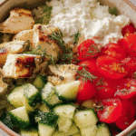 Gluten-Free Mediterranean Lemon-Dill Chicken Bowls For Spring Dinner