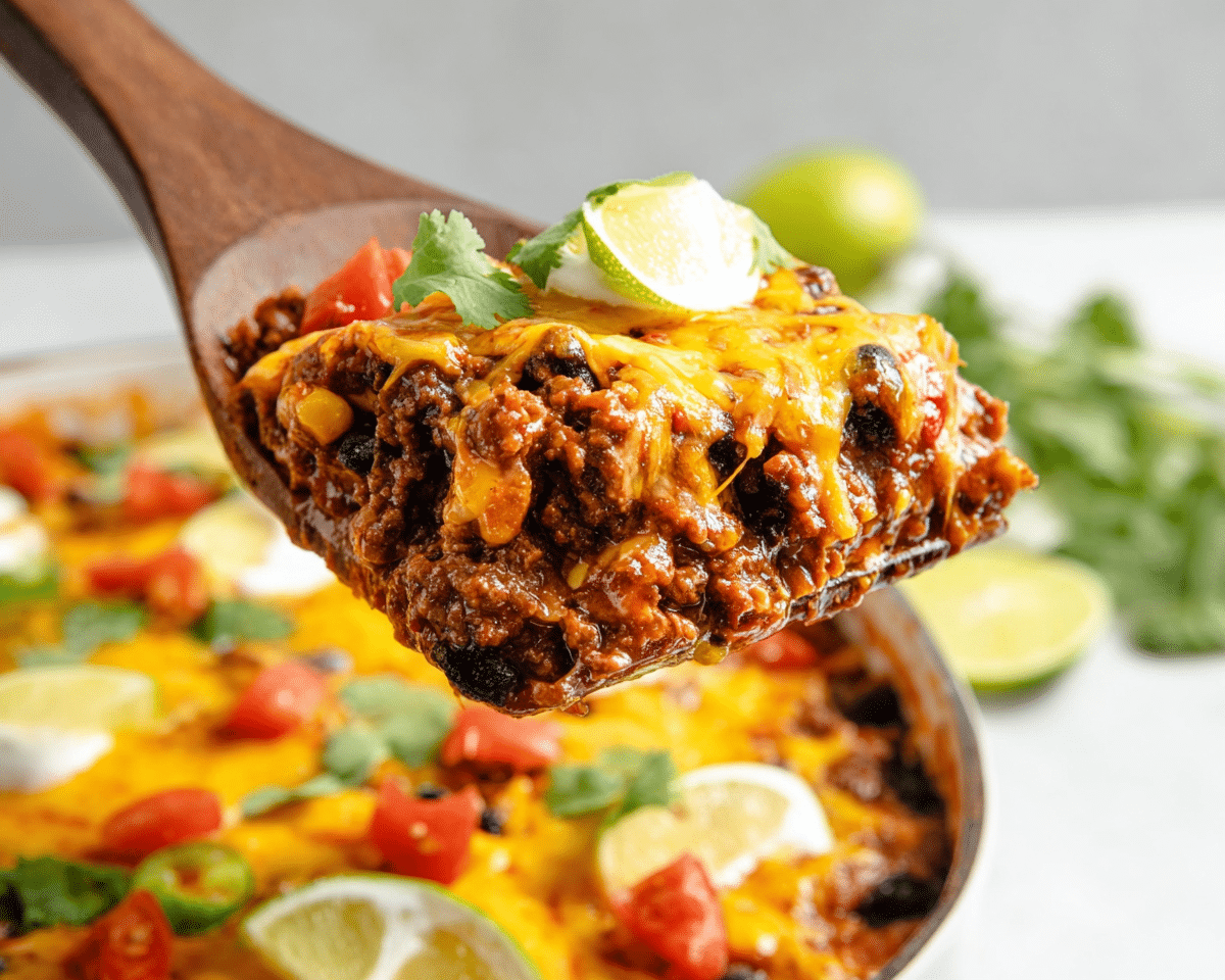 Gluten-Free Mexican Beef Casserole For Spring