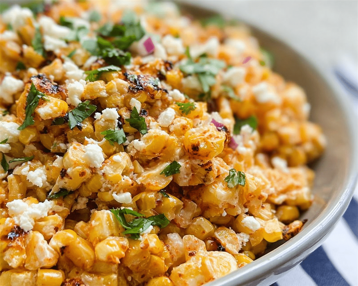 Gluten-Free Mexican Street Corn Salad For Spring Dinner