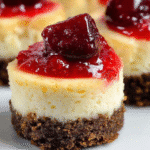 Gluten-Free Mini Cherry Cheesecake For Spring