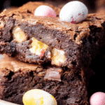 Gluten-Free Mini Eggs Brownies
