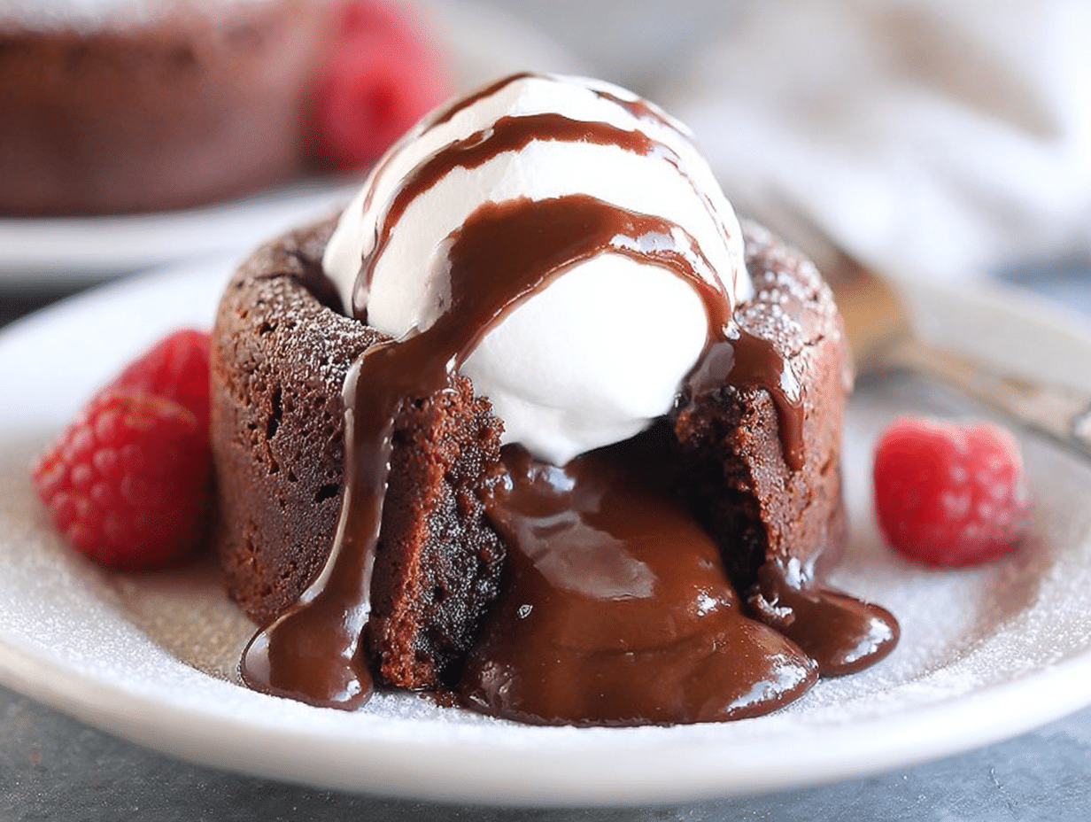Gluten-Free Molten Chocolate Cake