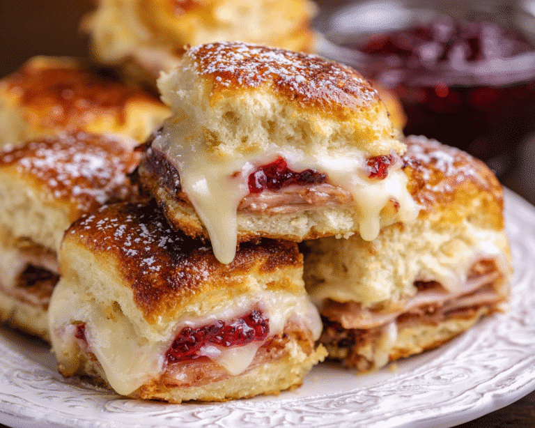 Gluten-Free Monte Cristo Sliders